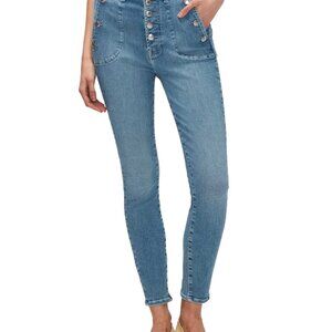 7 For All Mankind Sailor High Rise Skinny Jeans